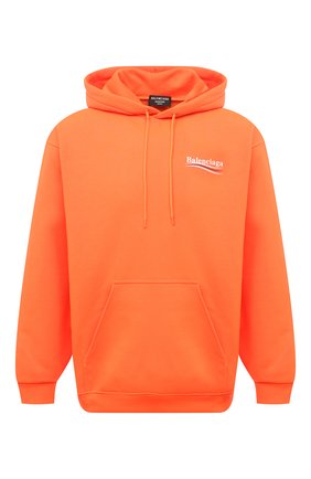 Мужской худи BALENCIAGA оранжевого цвета по цене 96150 руб., арт. 600583/TKVE9 | Фото 1 Мужской худи BALENCIAGA оранжевого цвета, арт. 600583/TKVE9 | Фото 1 (Материал внешний: Хлопок, Синтетический материал; Длина (для топов): Стандартные; Стили: Спорт-шик, Гранж; Мужское Кросс-КТ: Худи-одежда; Рукава: Длинные; Принт: С принтом)