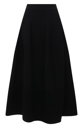 Женская юбка ALEXANDER MCQUEEN черного цвета по цене 123000 руб., арт. 667829/Q1AVN | Фото 1 Женская юбка ALEXANDER MCQUEEN черного цвета, арт. 667829/Q1AVN | Фото 1 (Материал внешний: Синтетический материал, Вискоза; Длина Ж (юбки, платья, шорты): Миди; Женское Кросс-КТ: Юбка-одежда; Стили: Романтичный)
