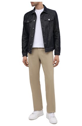Мужская джинсовая куртка GIORGIO ARMANI темно-синего цвета по цене 82550 руб., арт. 6KSB63/SD1FZ | Фото 2 Мужская джинсовая куртка GIORGIO ARMANI темно-синего цвета, арт. 6KSB63/SD1FZ | Фото 2