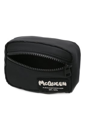 Мужская текстильная борсетка ALEXANDER MCQUEEN черного цвета по цене 29950 руб., арт. 663149/1AAB9 | Фото 4 Мужская текстильная борсетка ALEXANDER MCQUEEN черного цвета, арт. 663149/1AAB9 | Фото 4 (Размер: mini; Материал: Текстиль)