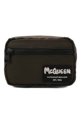 Мужская текстильная борсетка ALEXANDER MCQUEEN хаки цвета по цене 29950 руб., арт. 663149/1AAB9 | Фото 1 Мужская текстильная борсетка ALEXANDER MCQUEEN хаки цвета, арт. 663149/1AAB9 | Фото 1 (Размер: mini; Материал: Текстиль)