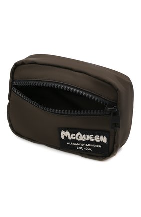 Мужская текстильная борсетка ALEXANDER MCQUEEN хаки цвета по цене 29950 руб., арт. 663149/1AAB9 | Фото 4 Мужская текстильная борсетка ALEXANDER MCQUEEN хаки цвета, арт. 663149/1AAB9 | Фото 4 (Размер: mini; Материал: Текстиль)