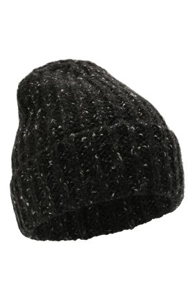 Мужская кашемировая шапка JOHNSTONS OF ELGIN черного цвета по цене 11900 руб., арт. HAC02454 | Фото 1 Мужская кашемировая шапка JOHNSTONS OF ELGIN черного цвета, арт. HAC02454 | Фото 1 (Материал: Шерсть, Кашемир; Кросс-КТ: Трикотаж)
