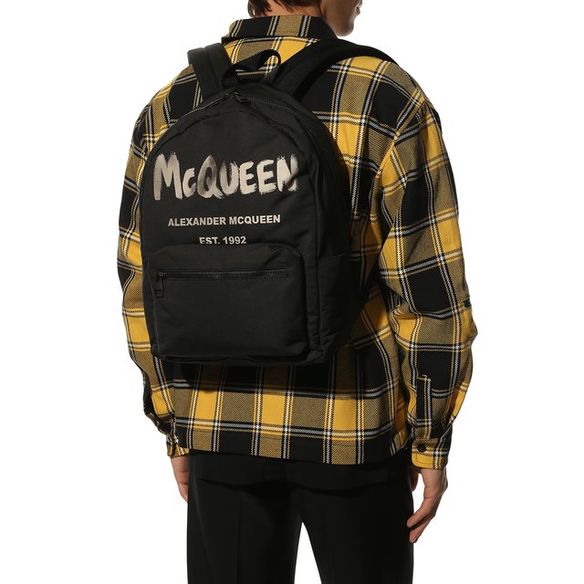 Текстильный рюкзак Alexander McQueen 646457/1AABW Фото 2