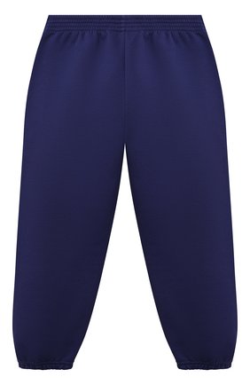 Детские хлопковые джоггеры BALENCIAGA синего цвета по цене 16100 руб., арт. 621788/TKVJ6 | Фото 2 Детские хлопковые джоггеры BALENCIAGA синего цвета, арт. 621788/TKVJ6 | Фото 2