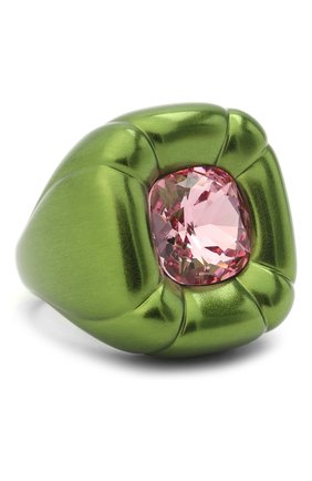 Женское кольцо dulcis SWAROVSKI зеленого цвета, арт. 5601542 | Фото 1 (Материал: Металл)