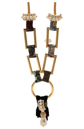 Женское колье DOLCE & GABBANA разноцветного цвета по цене 185000 руб., арт. WNN4P7/W1111 | Фото 2 Женское колье DOLCE & GABBANA разноцветного цвета, арт. WNN4P7/W1111 | Фото 2