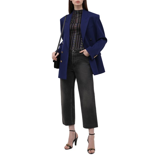 фото Шелковая водолазка versace