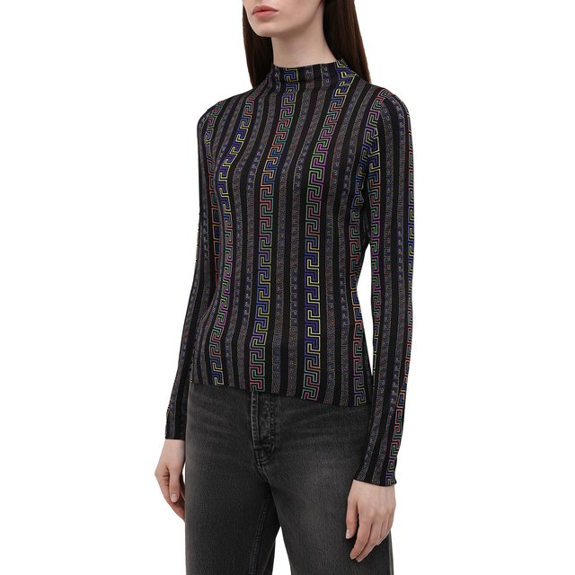 фото Шелковая водолазка versace