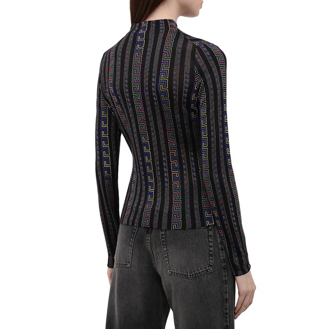 фото Шелковая водолазка versace