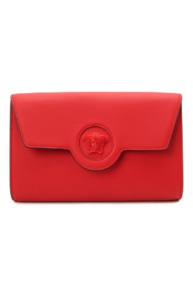 Женские кожаный кошелек на цепочке la medusa VERSACE красного цвета по цене 79950 руб., арт. 1000814/DVIT2T | Фото 1 Женские кожаный кошелек на цепочке la medusa VERSACE красного цвета, арт. 1000814/DVIT2T | Фото 1