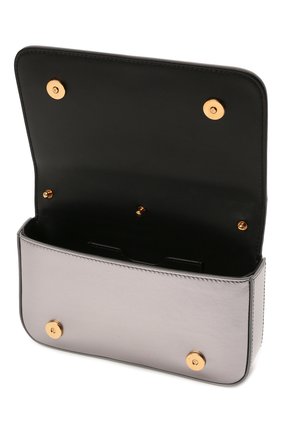 Женская сумка dg girls DOLCE & GABBANA серебряного цвета по цене 0 руб., арт. BB6885/AW121 | Фото 4 Женская сумка dg girls DOLCE & GABBANA серебряного цвета, арт. BB6885/AW121 | Фото 4 (Женское Кросс-КТ: Вечерняя сумка; Сумки-технические: Сумки через плечо; Ремень/цепочка: С цепочкой; Материал: Натуральная кожа; Размер: mini)