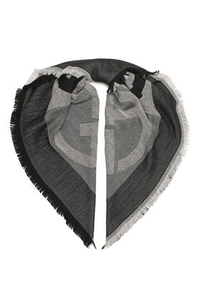Женский шерстяной платок GIORGIO ARMANI черного цвета по цене 27950 руб., арт. 795315/1A143 | Фото 1 Женский шерстяной платок GIORGIO ARMANI черного цвета, арт. 795315/1A143 | Фото 1