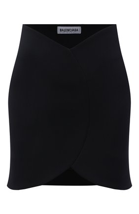 Женская юбка BALENCIAGA черного цвета по цене 79950 руб., арт. 662987/TTK23 | Фото 1 Женская юбка BALENCIAGA черного цвета, арт. 662987/TTK23 | Фото 1