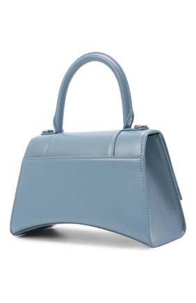 Женская сумка hourglass s BALENCIAGA голубого цвета по цене 168000 руб., арт. 593546/1QJ4Y | Фото 3 Женская сумка hourglass s BALENCIAGA голубого цвета, арт. 593546/1QJ4Y | Фото 3 (Сумки-технические: Сумки top-handle; Материал: Натуральная кожа; Ремень/цепочка: На ремешке; Размер: small)