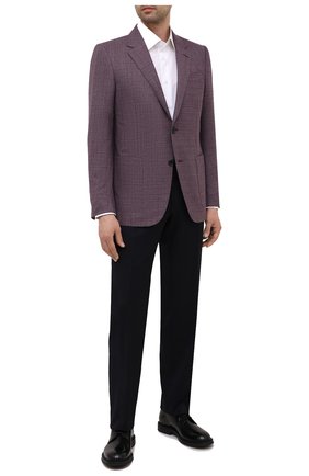 Мужская хлопковая сорочка BRIONI белого цвета по цене 57900 руб., арт. RCB40L/P7003 | Фото 2 Мужская хлопковая сорочка BRIONI белого цвета, арт. RCB40L/P7003 | Фото 2 (Материал внешний: Хлопок; Длина (для топов): Стандартные; Рукава: Длинные; Случай: Формальный; Рубашки М: Regular Fit; Стили: Классический; Воротник: Кент; Манжеты: На пуговицах; Принт: Однотонные)