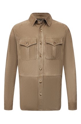 Мужская замшевая рубашка RALPH LAUREN бежевого цвета по цене 224000 руб., арт. 790654923 | Фото 1 Мужская замшевая рубашка RALPH LAUREN бежевого цвета, арт. 790654923 | Фото 1 (Случай: Повседневный; Рукава: Длинные; Стили: Кэжуэл; Воротник: Кент; Длина (для топов): Стандартные; Материал внешний: Замша; Манжеты: На пуговицах; Принт: Однотонные)