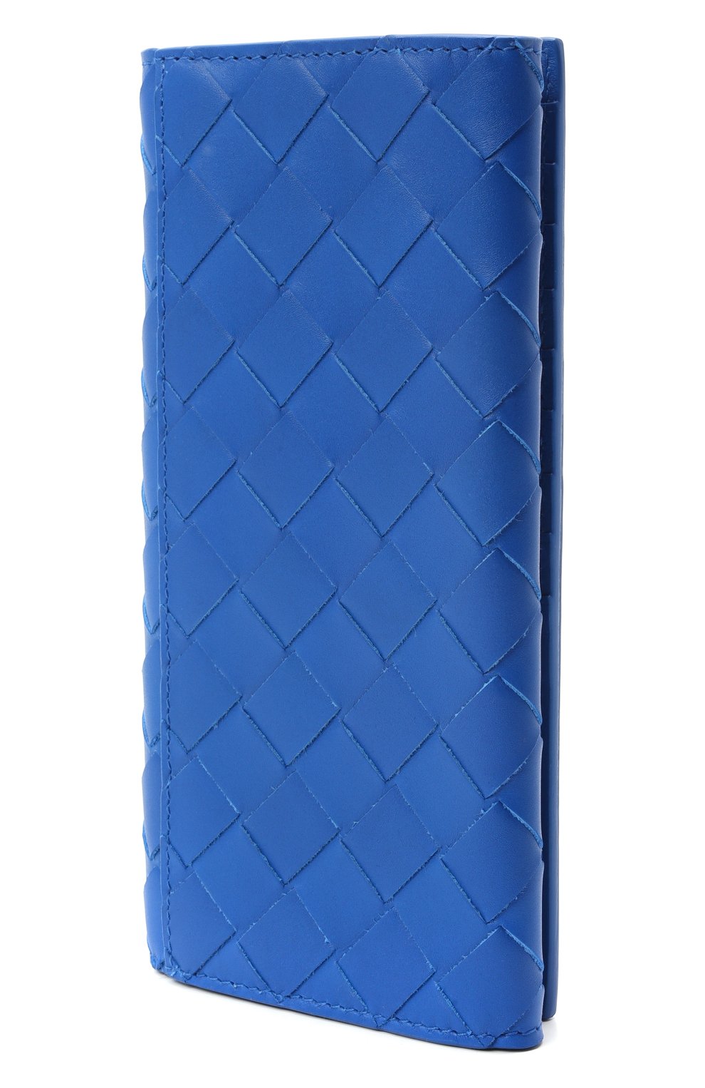 Мужской кожаное портмоне BOTTEGA VENETA синего цвета по цене 51350 руб., арт. 635567/VCPQ4 | Фото 2 Мужской кожаное портмоне BOTTEGA VENETA синего цвета, арт. 635567/VCPQ4 | Фото 2