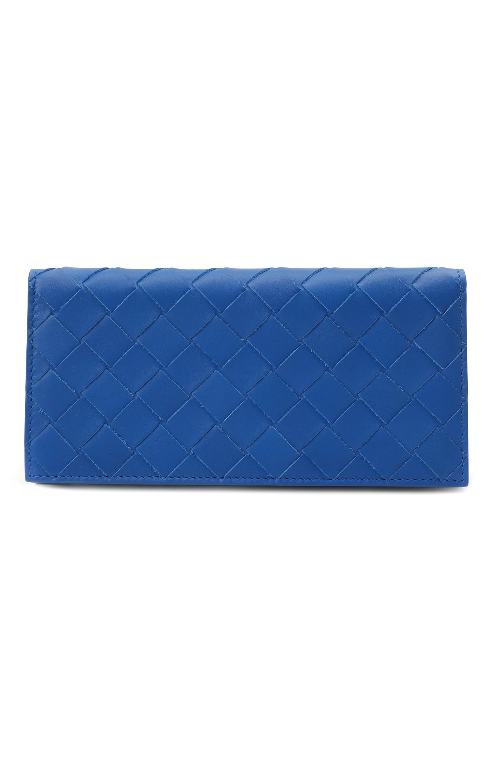 Мужской кожаное портмоне BOTTEGA VENETA синего цвета по цене 51350 руб., арт. 635567/VCPQ4 | Фото 4 Мужской кожаное портмоне BOTTEGA VENETA синего цвета, арт. 635567/VCPQ4 | Фото 4