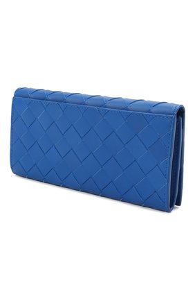 Мужской кожаное портмоне BOTTEGA VENETA синего цвета по цене 51350 руб., арт. 635567/VCPQ4 | Фото 5 Мужской кожаное портмоне BOTTEGA VENETA синего цвета, арт. 635567/VCPQ4 | Фото 5