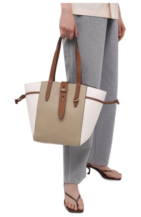 Женский сумка-тоут furla net medium FURLA бежевого цвета по цене 32950 руб., арт. BZT0FUA/HSC000 | Фото 2 Женский сумка-тоут furla net medium FURLA бежевого цвета, арт. BZT0FUA/HSC000 | Фото 2