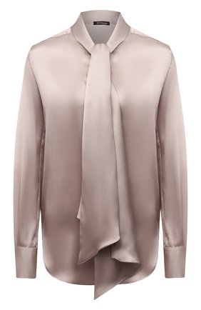 Женская шелковая блузка KITON бежевого цвета по цене 87400 руб., арт. D38455K03337 | Фото 1 Женская шелковая блузка KITON бежевого цвета, арт. D38455K03337 | Фото 1
