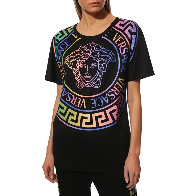 фото Хлопковая футболка versace