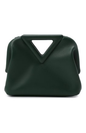 Женская сумка point small BOTTEGA VENETA зеленого цвета по цене 158000 руб., арт. 658476/VCP40 | Фото 1 Женская сумка point small BOTTEGA VENETA зеленого цвета, арт. 658476/VCP40 | Фото 1 (Сумки-технические: Сумки top-handle; Материал: Натуральная кожа; Региональные ограничения белый список (Axapta Mercury): RU; Ремень/цепочка: На ремешке; Размер: small)