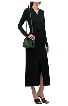 Женская сумка point small BOTTEGA VENETA зеленого цвета по цене 158000 руб., арт. 658476/VCP40 | Фото 3 Женская сумка point small BOTTEGA VENETA зеленого цвета, арт. 658476/VCP40 | Фото 3 (Сумки-технические: Сумки top-handle; Материал: Натуральная кожа; Региональные ограничения белый список (Axapta Mercury): RU; Ремень/цепочка: На ремешке; Размер: small)