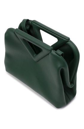 Женская сумка point small BOTTEGA VENETA зеленого цвета по цене 158000 руб., арт. 658476/VCP40 | Фото 5 Женская сумка point small BOTTEGA VENETA зеленого цвета, арт. 658476/VCP40 | Фото 5 (Сумки-технические: Сумки top-handle; Материал: Натуральная кожа; Региональные ограничения белый список (Axapta Mercury): RU; Ремень/цепочка: На ремешке; Размер: small)