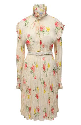 Женское платье BALENCIAGA кремвого цвета по цене 179500 руб., арт. 660121/TJL76 | Фото 1 Женское платье BALENCIAGA кремвого цвета, арт. 660121/TJL76 | Фото 1