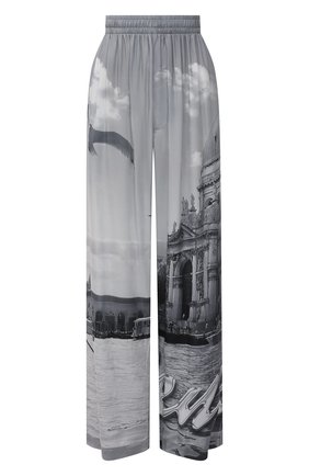 Женские брюки из вискозы BALENCIAGA серого цвета по цене 79950 руб., арт. 658901/TKL93 | Фото 1 Женские брюки из вискозы BALENCIAGA серого цвета, арт. 658901/TKL93 | Фото 1