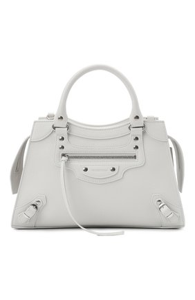 Женская сумка neo classic city s BALENCIAGA белого цвета по цене 167000 руб., арт. 638521/15Y4Y | Фото 1 Женская сумка neo classic city s BALENCIAGA белого цвета, арт. 638521/15Y4Y | Фото 1 (Материал: Натуральная кожа; Сумки-технические: Сумки top-handle; Ремень/цепочка: На ремешке; Размер: medium)
