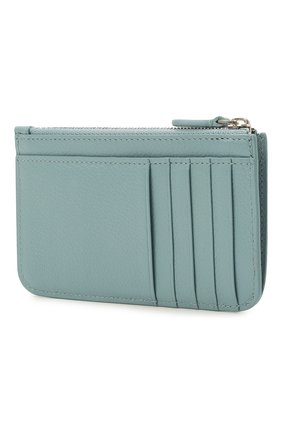 Женский кожаный футляр для кредитных карт BALENCIAGA мятного цвета по цене 19950 руб., арт. 637130/1IZI3 | Фото 2 Женский кожаный футляр для кредитных карт BALENCIAGA мятного цвета, арт. 637130/1IZI3 | Фото 2