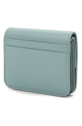 Женские кожаное портмоне BALENCIAGA мятного цвета по цене 28650 руб., арт. 594216/1IZI3 | Фото 2 Женские кожаное портмоне BALENCIAGA мятного цвета, арт. 594216/1IZI3 | Фото 2