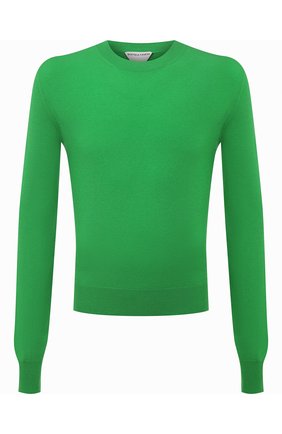 Мужской кашемировый джемпер BOTTEGA VENETA зеленого цвета по цене 94200 руб., арт. 647516/VKSE0 | Фото 1 Мужской кашемировый джемпер BOTTEGA VENETA зеленого цвета, арт. 647516/VKSE0 | Фото 1 (Длина (для топов): Стандартные; Материал внешний: Шерсть, Кашемир; Принт: Без принта; Вырез: Круглый; Стили: Минимализм; Мужское Кросс-КТ: Джемперы; Рукава: Длинные)