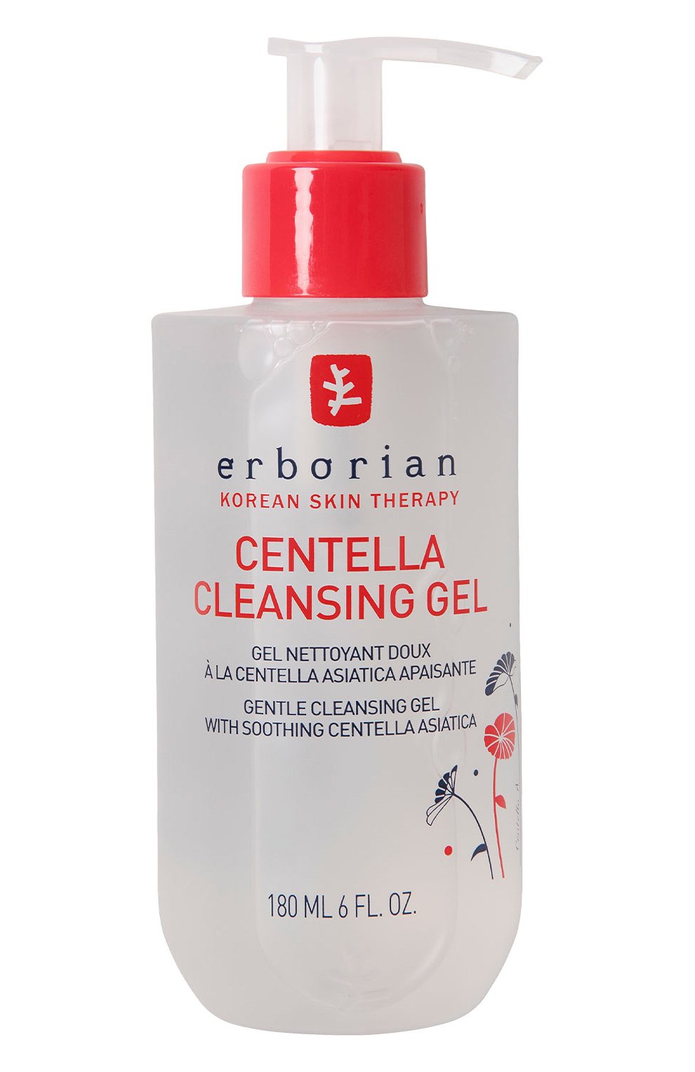 Гель для очищения лица Центелла (180ml) ERBORIAN для женщин — купить за ...