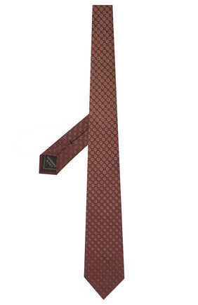 Мужской шелковый галстук BRIONI коричневого цвета по цене 25350 руб., арт. 061Q00/01408 | Фото 2 Мужской шелковый галстук BRIONI коричневого цвета, арт. 061Q00/01408 | Фото 2