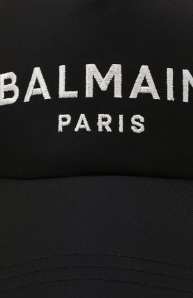 Мужской хлопковая бейсболка BALMAIN темно-синего цвета по цене 25050 руб., арт. WH1XA000/C084 | Фото 3 Мужской хлопковая бейсболка BALMAIN темно-синего цвета, арт. WH1XA000/C084 | Фото 3