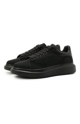 Мужские текстильные кеды ALEXANDER MCQUEEN черного цвета по цене 48000 руб., арт. 662650/W4Q33 | Фото 1 Мужские текстильные кеды ALEXANDER MCQUEEN черного цвета, арт. 662650/W4Q33 | Фото 1