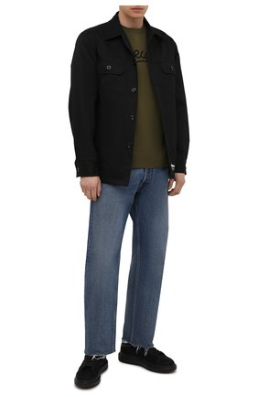 Мужские текстильные кеды ALEXANDER MCQUEEN черного цвета по цене 48000 руб., арт. 662650/W4Q33 | Фото 2 Мужские текстильные кеды ALEXANDER MCQUEEN черного цвета, арт. 662650/W4Q33 | Фото 2