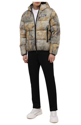 Мужская пуховая куртка DSQUARED2 хаки цвета по цене 74950 руб., арт. S74AM1211/S54055 | Фото 2 Мужская пуховая куртка DSQUARED2 хаки цвета, арт. S74AM1211/S54055 | Фото 2