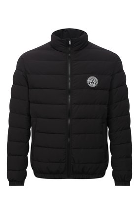 Мужской пуховый бомбер VERSACE черного цвета по цене 95350 руб., арт. A88691/A233255 | Фото 1 Мужской пуховый бомбер VERSACE черного цвета, арт. A88691/A233255 | Фото 1