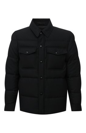 Мужская пуховая куртка TOM FORD темно-синего цвета по цене 320500 руб., арт. BY021/TF0317 | Фото 1 Мужская пуховая куртка TOM FORD темно-синего цвета, арт. BY021/TF0317 | Фото 1 (Материал внешний: Шерсть, Кашемир; Длина (верхняя одежда): Короткие; Стили: Кэжуэл; Кросс-КТ: Куртка; Рукава: Длинные; Материал подклада: Синтетический материал; Мужское Кросс-КТ: пуховик-короткий; Материал утеплителя: Пух и перо)