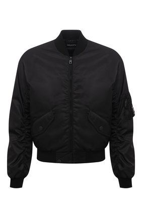 Мужской утепленный бомбер DOLCE & GABBANA черного цвета по цене 129000 руб., арт. G9VD3T/FUMNQ | Фото 1 Мужской утепленный бомбер DOLCE & GABBANA черного цвета, арт. G9VD3T/FUMNQ | Фото 1