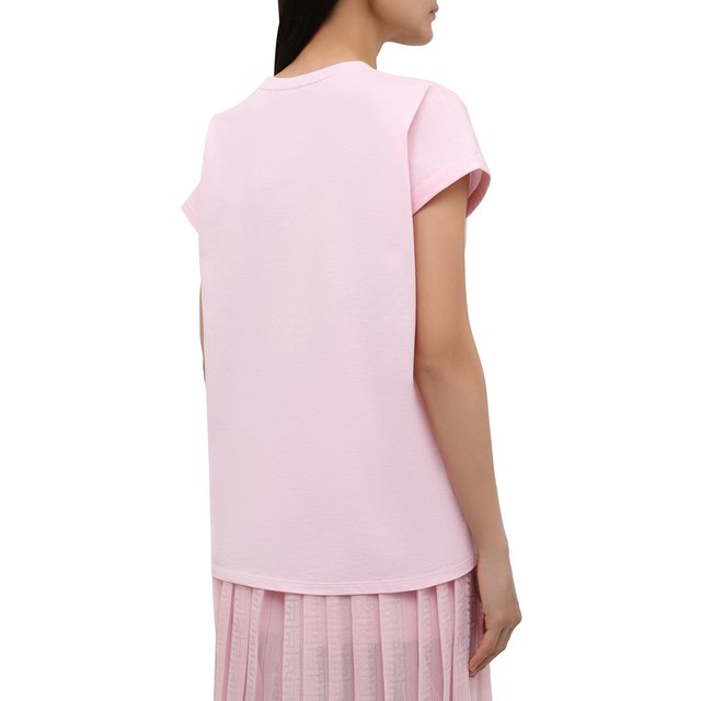 фото Хлопковая футболка balmain