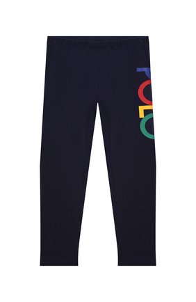 Детские хлопковые леггинсы POLO RALPH LAUREN синего цвета по цене 4395 руб., арт. 311844906 | Фото 1 Детские хлопковые леггинсы POLO RALPH LAUREN синего цвета, арт. 311844906 | Фото 1
