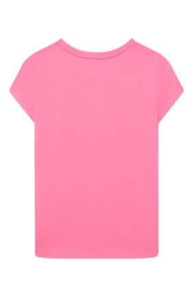 Детская хлопковая футболка POLO RALPH LAUREN фуксия цвета по цене 3930 руб., арт. 313837718 | Фото 2 Детская хлопковая футболка POLO RALPH LAUREN фуксия цвета, арт. 313837718 | Фото 2