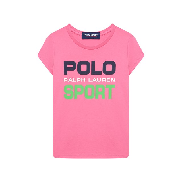 Хлопковая футболка Polo Ralph Lauren 313837718