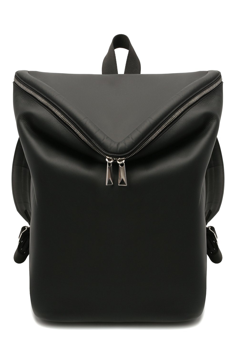 Мужской кожаный рюкзак beak BOTTEGA VENETA черного цвета, арт. 658752/VA9VD | Фото 1